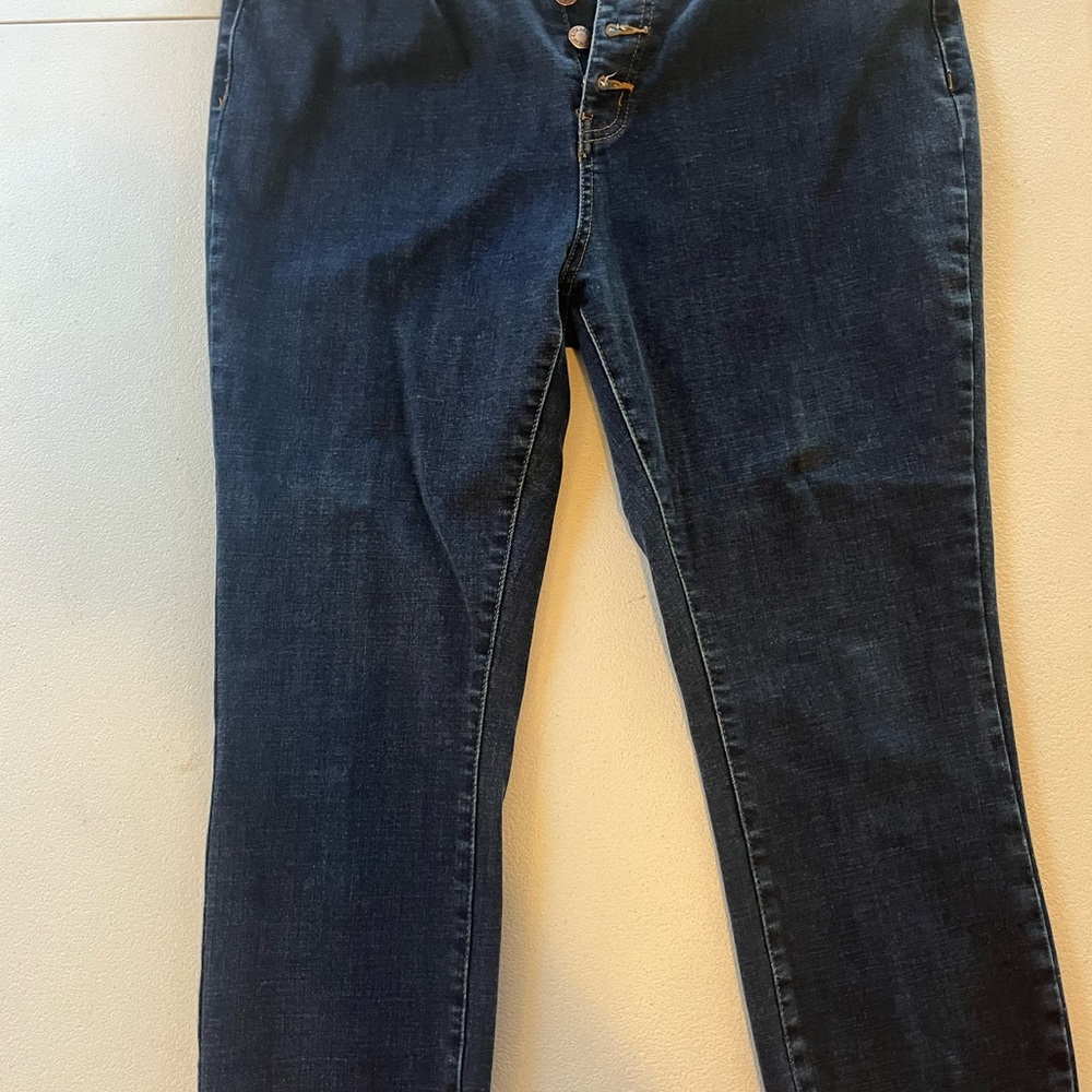 Judy Blue Dark Wash Straight Leg Jeans